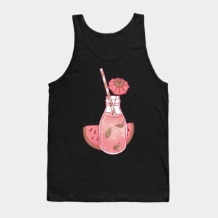 Watermelon with mint refreshment Tank Top